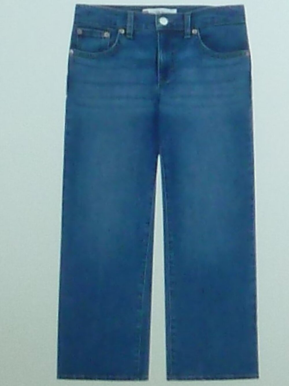 Levis Wide Leg Stretch Blue Jeans Waist 27" Inseam 28"